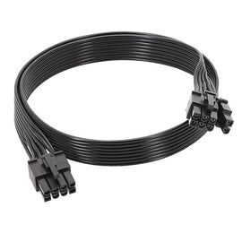 For Corsair 18AWG Flat Cable Power Module Cable Graphics Card Module Cable 8Pin To 8Pin 6+2, 50cm For Corsair, 60cm For Corsair