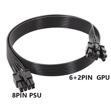 Load image into Gallery viewer, For Corsair 18AWG Flat Cable Power Module Cable Graphics Card Module Cable 8Pin To 8Pin 6+2, 50cm For Corsair, 60cm For Corsair