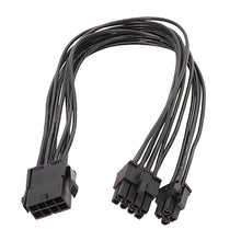 Load image into Gallery viewer, CPU 8Pin To 8+4Pin Adapter Cable Power Supply Motherboard Processor Power Cable, 20cm, 30cm