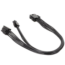 Load image into Gallery viewer, CPU 8Pin To 8+4Pin Adapter Cable Power Supply Motherboard Processor Power Cable, 20cm, 30cm