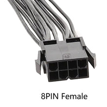 Load image into Gallery viewer, CPU 8Pin To 8+4Pin Adapter Cable Power Supply Motherboard Processor Power Cable, 20cm, 30cm