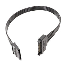 Load image into Gallery viewer, Power Supply SATA 15Pin Male And Female Extension Cable Durable Hard Disk Drive Power Connection Cables, 30cm 15Pin, 60cm 15Pin