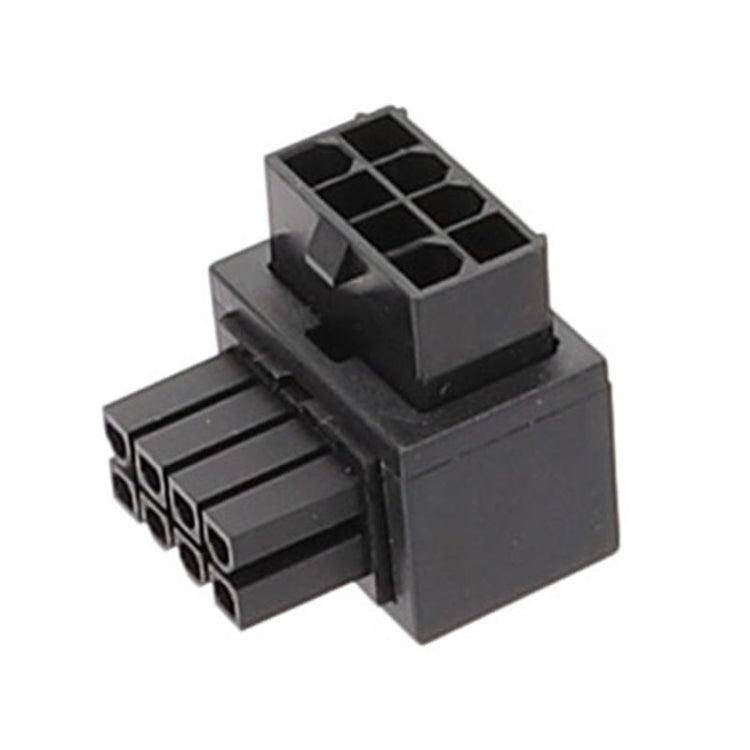 Motherboard CPU 8Pin Power Steering Connector Interface Steering Header 90 Degree Adaptor, Positive Bend A Type, Reverse Curve B Type