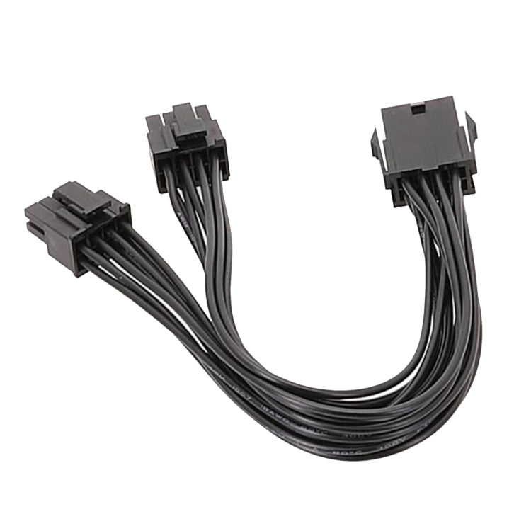 8P Female To Dual 6+2Pin Male Graphics Card Power Cable 8P To Dual 8P 1 To 2 Power Adapter Cable, 8P Female To Dual 6+2Pin Male