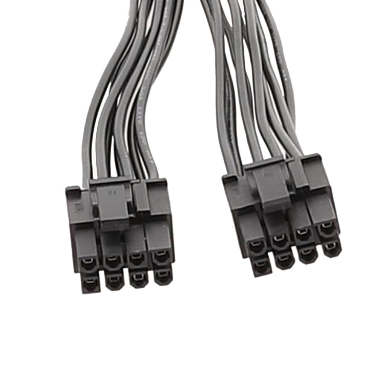 8P Female To Dual 6+2Pin Male Graphics Card Power Cable 8P To Dual 8P 1 To 2 Power Adapter Cable, 8P Female To Dual 6+2Pin Male