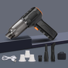 Load image into Gallery viewer, Car Vacuum Cleaner Large Suction Power Wireless Pump Inflatable Blower Handheld Small Vacuum Cleaner, Brush 200W+2 Filters+Storage Bag (Black), Brush 200W+3 Filters+Air Bag (Black), Brushless 260W+2 Filters+Storage Bag (Black)                          ...