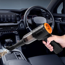 Load image into Gallery viewer, Car Vacuum Cleaner Large Suction Power Wireless Pump Inflatable Blower Handheld Small Vacuum Cleaner, Brush 200W+2 Filters+Storage Bag (Black), Brush 200W+3 Filters+Air Bag (Black), Brushless 260W+2 Filters+Storage Bag (Black)                          ...