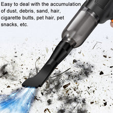 Load image into Gallery viewer, Car Vacuum Cleaner Large Suction Power Wireless Pump Inflatable Blower Handheld Small Vacuum Cleaner, Brush 200W+2 Filters+Storage Bag (Black), Brush 200W+3 Filters+Air Bag (Black), Brushless 260W+2 Filters+Storage Bag (Black)                          ...