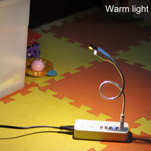 Load image into Gallery viewer, 6LED Tactile Dimmable Emergency Lights USB Light Piece Mobile Power Supply Lantern
