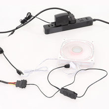 Load image into Gallery viewer, 5V 3Pin To SATA Power Motherboard RGB Lighting Controller Cable For Chassis Fan