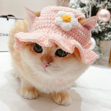 Load image into Gallery viewer, Pet Headgear Props Cats And Dogs Knitted Hat Headwear, S, M