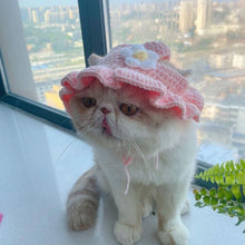 Load image into Gallery viewer, Pet Headgear Props Cats And Dogs Knitted Hat Headwear, S, M