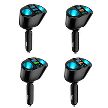 Load image into Gallery viewer, Dual USB Type-C Real-time Digital Display Cigarette Lighter Expansion Car Charger, 3.1A Double A+C, QC3.0+2.4A Dual A+C, 66W Dual A+C, PD+QC3.0+2.4A Dual A+C