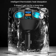Load image into Gallery viewer, Dual USB Type-C Real-time Digital Display Cigarette Lighter Expansion Car Charger, 3.1A Double A+C, QC3.0+2.4A Dual A+C, 66W Dual A+C, PD+QC3.0+2.4A Dual A+C