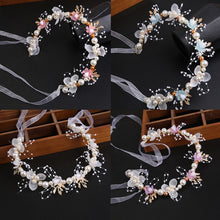 Load image into Gallery viewer, Forest Flower Wreath Hair Bands Birthday Girl Performance Accessories