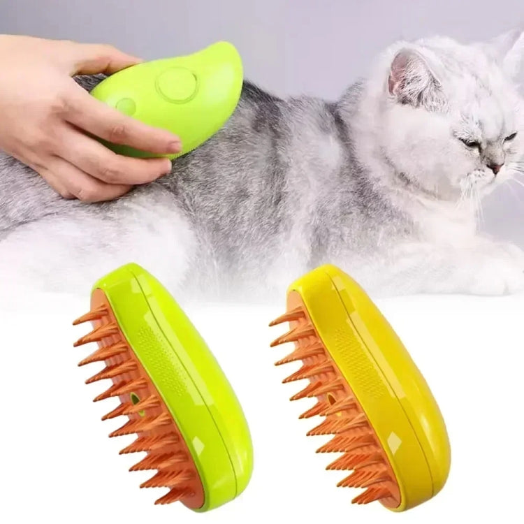 Mango Pet Electrical Spray Massage Comb Hair Removal Cleaning Grooming Brush For Cats And Dogs