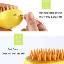 Load image into Gallery viewer, Mango Pet Electrical Spray Massage Comb Hair Removal Cleaning Grooming Brush For Cats And Dogs