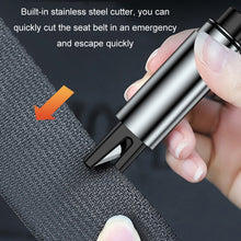 Load image into Gallery viewer, Car Glass Safety Hammer Multifunctional Emergency Escape Tool, Gray, Silver, Red, Black