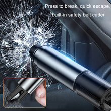 Load image into Gallery viewer, Car Glass Safety Hammer Multifunctional Emergency Escape Tool, Gray, Silver, Red, Black