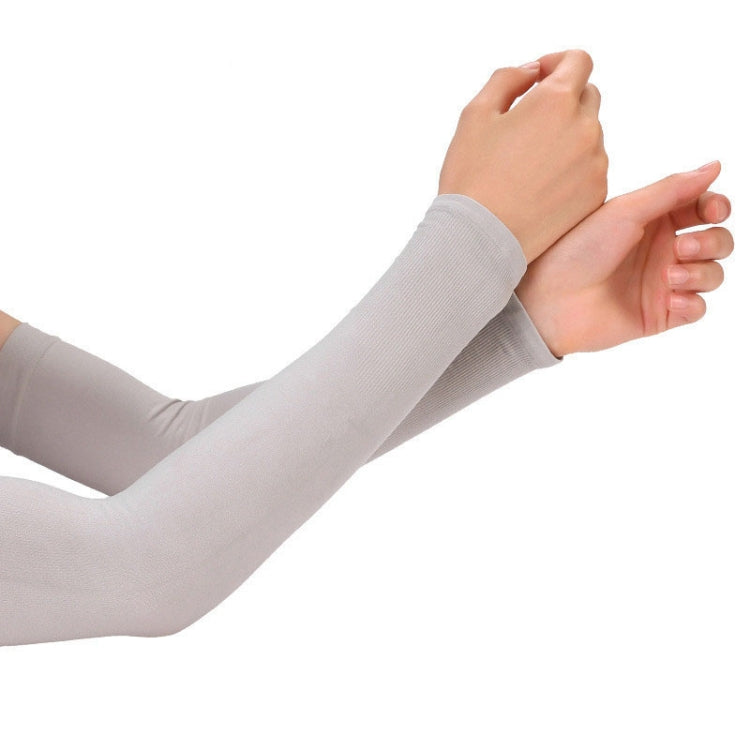 Cooling Arm Sleeve Sun UV Protection Straight Sleeve Cover Summer Outdoor Sports Cycling Travel Supplies