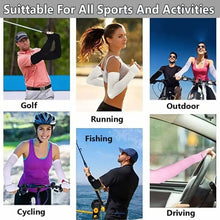 Load image into Gallery viewer, Cooling Arm Sleeve Sun UV Protection Straight Sleeve Cover Summer Outdoor Sports Cycling Travel Supplies