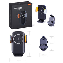 Load image into Gallery viewer, Smart Induction Wireless Charger Car Cell Phone Holder Solar Fast Charging Air Vent Navigation Stand