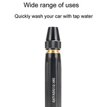 Load image into Gallery viewer, Household High Pressure Car Wash Metal Water Jet Car Brushing Booster Nozzle, 4 Connector+5m Pipe, 2 Clamps