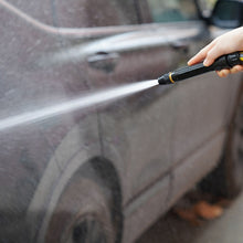 Load image into Gallery viewer, Household High Pressure Car Wash Metal Water Jet Car Brushing Booster Nozzle, 4 Connector+5m Pipe, 2 Clamps