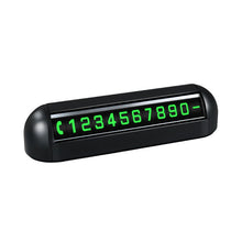 Load image into Gallery viewer, Automobile Temporary Parking License Plate Move Car Phone Number Cards