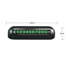 Load image into Gallery viewer, Automobile Temporary Parking License Plate Move Car Phone Number Cards