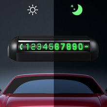 Load image into Gallery viewer, Automobile Temporary Parking License Plate Move Car Phone Number Cards