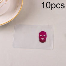 Load image into Gallery viewer, 10pcs Transparent Antimagnetic Spoof Avatar ID Card Cover