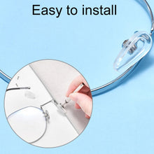 Load image into Gallery viewer, 25pairs Eyeglasses Airbag Nosepiece Silicone Soft Nose Pad Universal Accessory