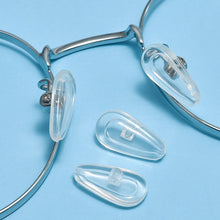 Load image into Gallery viewer, 25pairs Eyeglasses Airbag Nosepiece Silicone Soft Nose Pad Universal Accessory