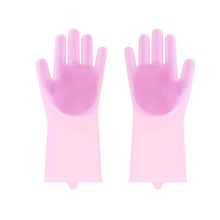 Load image into Gallery viewer, Kitchen Silicone Dishwash Gloves Male And Female Household Chores Cleaning Mitts, 160g