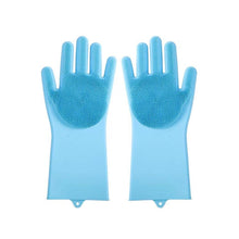 Load image into Gallery viewer, Kitchen Silicone Dishwash Gloves Male And Female Household Chores Cleaning Mitts, 160g