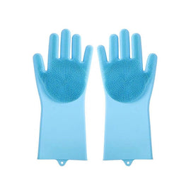 Kitchen Silicone Dishwash Gloves Male And Female Household Chores Cleaning Mitts, 160g