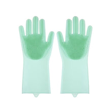 Load image into Gallery viewer, Kitchen Silicone Dishwash Gloves Male And Female Household Chores Cleaning Mitts, 160g