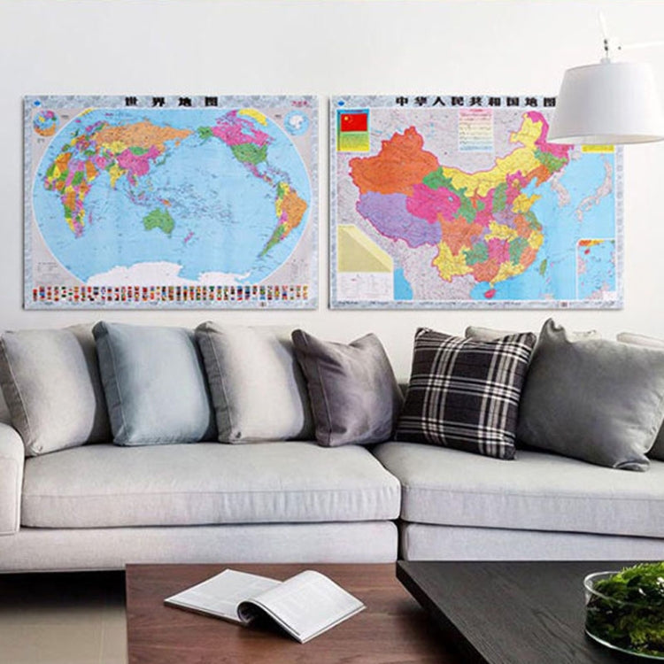 High Definition Printed Double Sided Laminated Waterproof Map