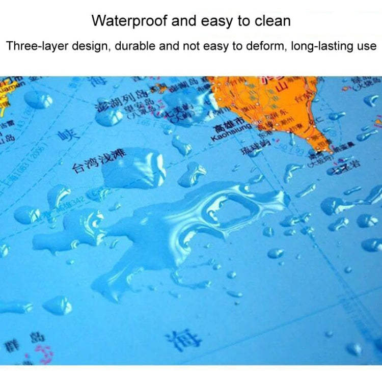 High Definition Printed Double Sided Laminated Waterproof Map