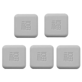 5pcs Doorknob Silent Anti-Collision Pad Living Room Bedroom Door Closing Cushion Silicone Protective Pad