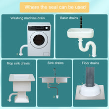 Load image into Gallery viewer, Bathroom Sewer Pipe Odor Proof Seal Plug Kitchen Drain Blocking Plug