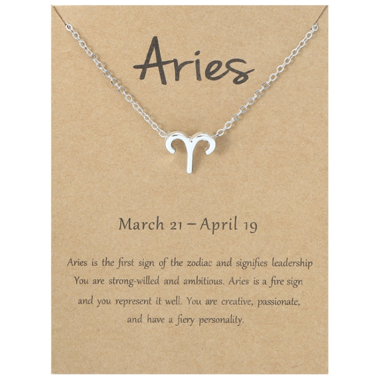 Zodiac Signs Necklace Electroplate Alloy Short Chain Jewelry, Aries Golden, Cancer Golden, Libra Golden, Virgo Golden, Leo Golden, Aquarius Golden, Pisces Golden, Taurus Golden, Capricorn Golden, Sagittarius Golden, Scorpio Golden, Gemini Golden       ...