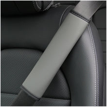 Load image into Gallery viewer, Skin Feeling Car Leather Seat Belt Cover Shoulder Pads, 6.5x23cm
