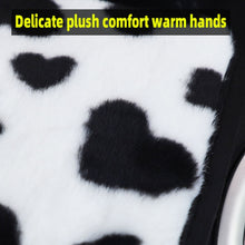 Load image into Gallery viewer, Plush Heart Pattern Car Center Console Cover Mat, 32x19cm