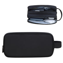 Load image into Gallery viewer, SM09 Double-layer Large Capacity Digital Accessories Storage Bag, Gray, Black, Navy Blue, Dark Gray