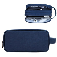 Load image into Gallery viewer, SM09 Double-layer Large Capacity Digital Accessories Storage Bag, Gray, Black, Navy Blue, Dark Gray