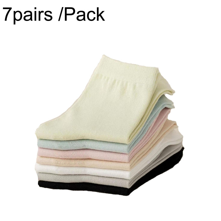 7pairs /Pack Man / Ladies Traveling Portable Single-Use Socks