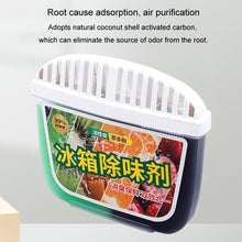 Load image into Gallery viewer, Activated Carbon Refrigerator Deodorizer Dual-Action Home Freezer Sterilization Deodorization Box