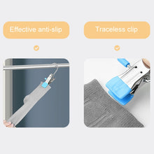 Load image into Gallery viewer, 5pcs /Pack Stainless Steel Flat Clip With Hook Anti-Scratch Catch Laundry Drying Holder